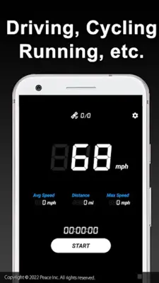 Speedometer android App screenshot 0